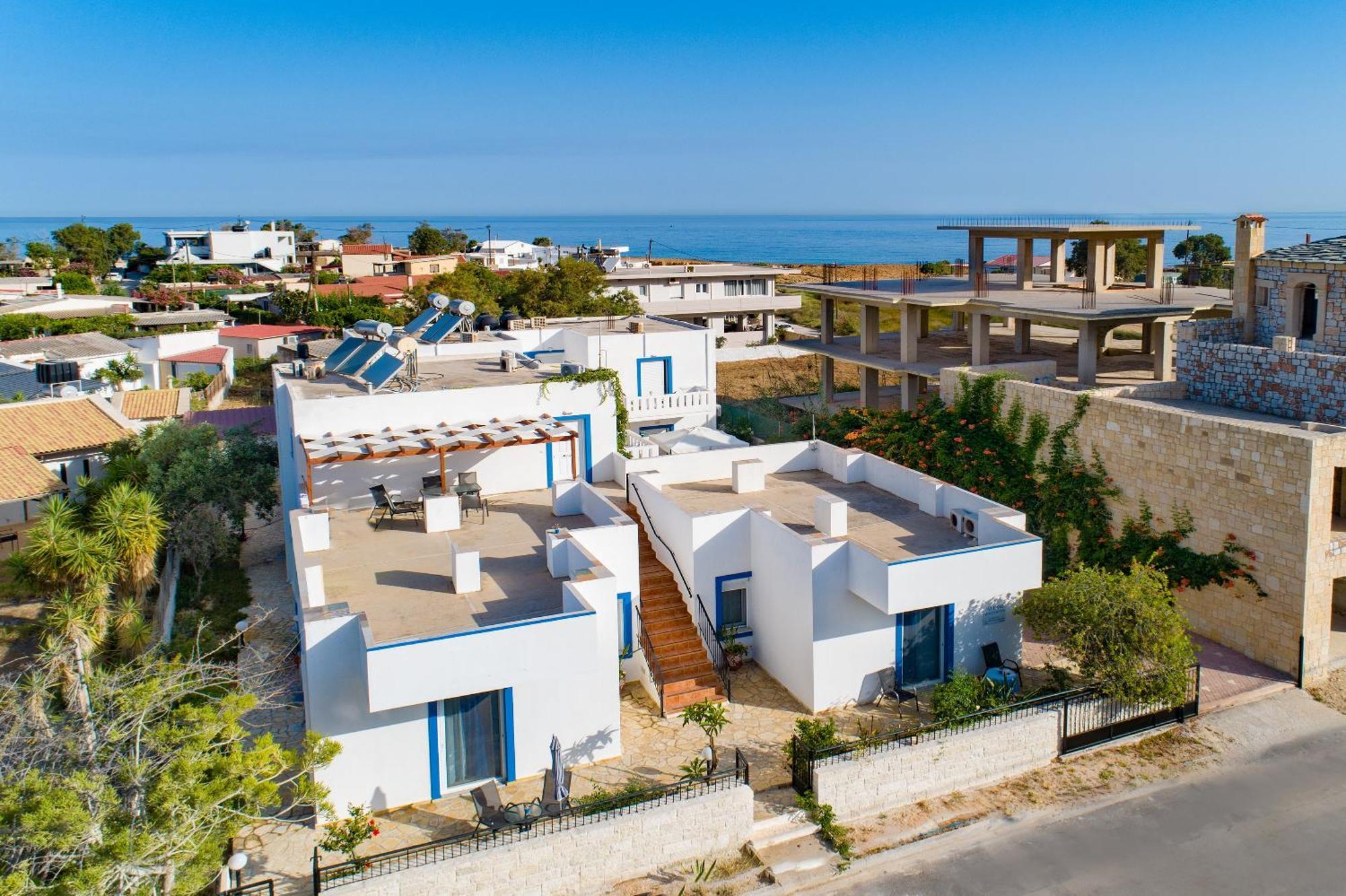 Alexis Apartments Stavros  Luaran gambar