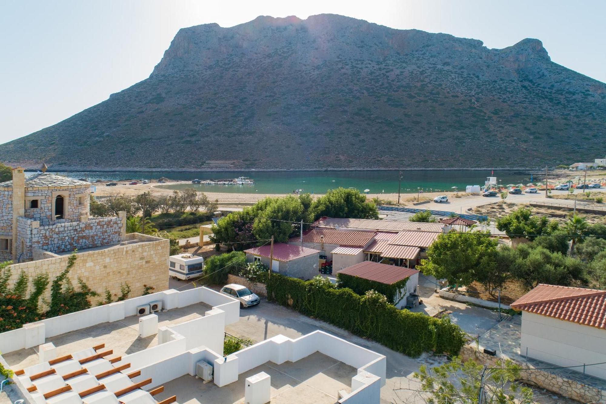 Alexis Apartments Stavros  Luaran gambar