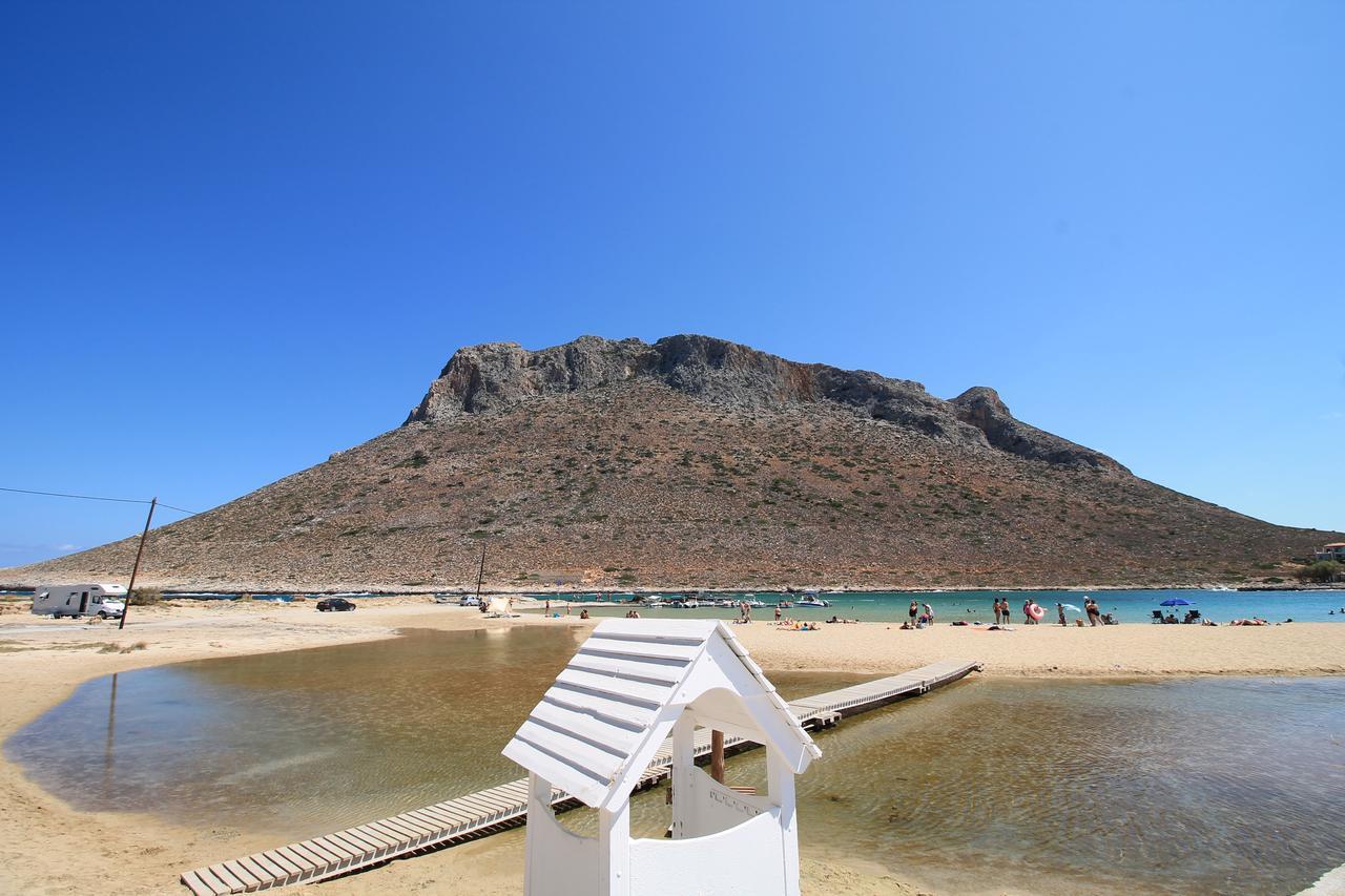 Alexis Apartments Stavros  Luaran gambar