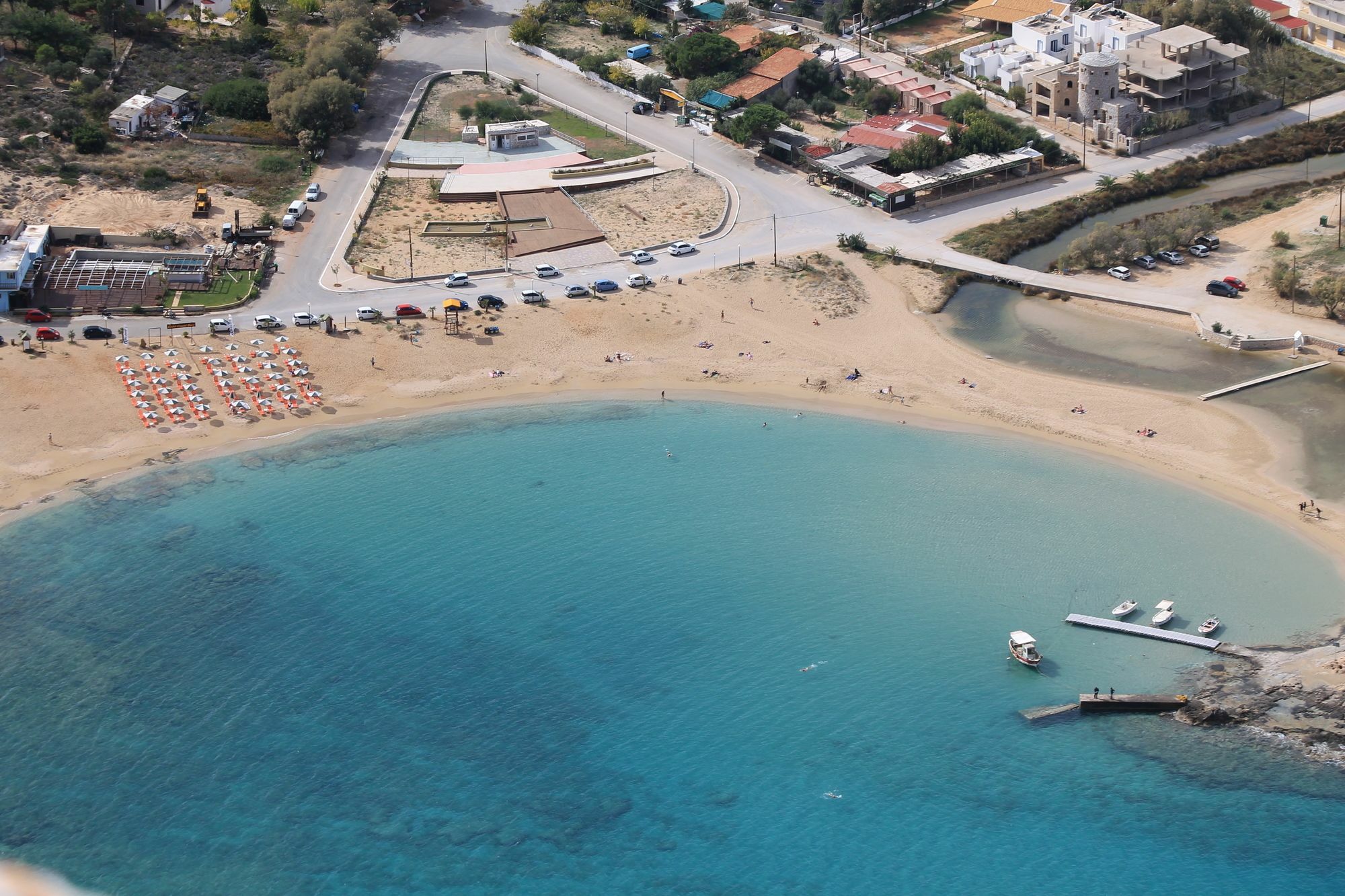 Alexis Apartments Stavros  Luaran gambar